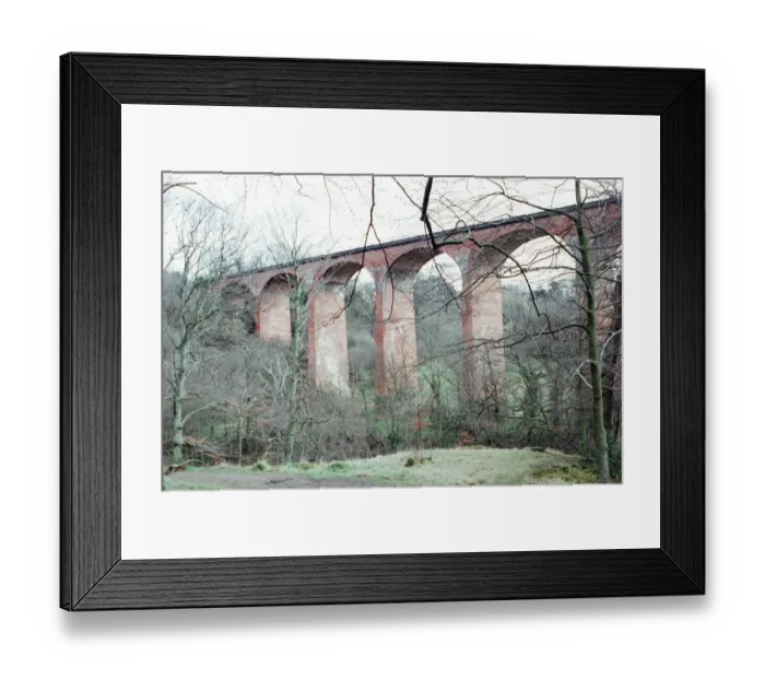 Framed Print : Saltburn Viaduct, Skelton Beck, Tees Valley, 25th March 1991 Framed Print : Saltburn Viaduct, Skelton Beck, Tees Valley, 25th March 1991