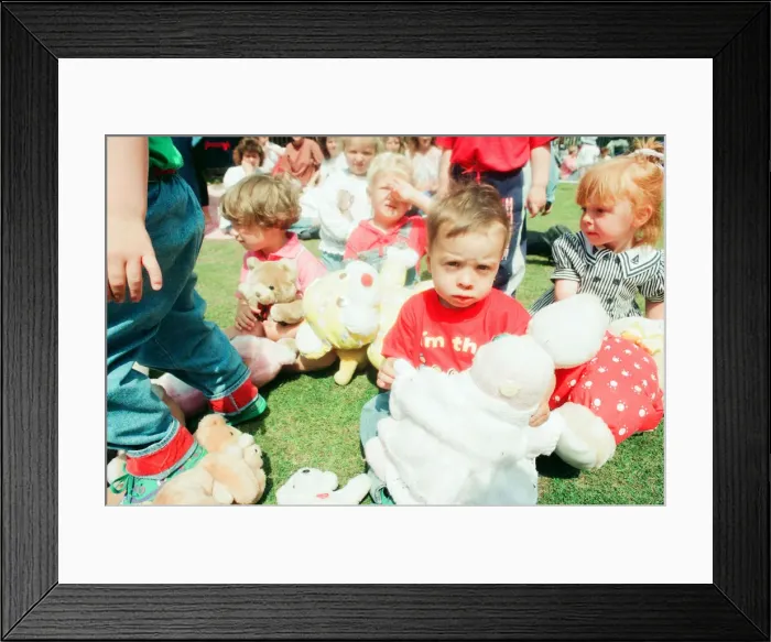 Framed Print : Teddy Bears Picnic at the Valley Gardens, Saltburn, 15th June 1994 Framed Print : Teddy Bears Picnic at the Valley Gardens, Saltburn, 15th June 1994