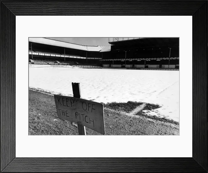 Framed Print : Goodison Park, home to Everton FC, the football stadium is located in Walton, Liverpool