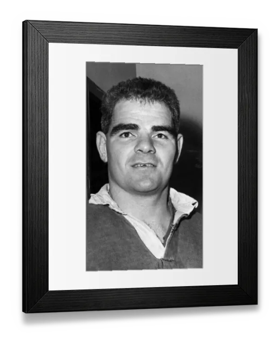 Framed Print : Morlais Williams, Neath RFU Player, Circa October 1963