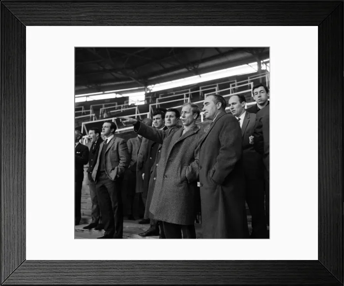Framed Print : British International Championship match at Wembley. England 1 v Scotland 2 Framed Print : British International Championship match at Wembley. England 1 v Scotland 2