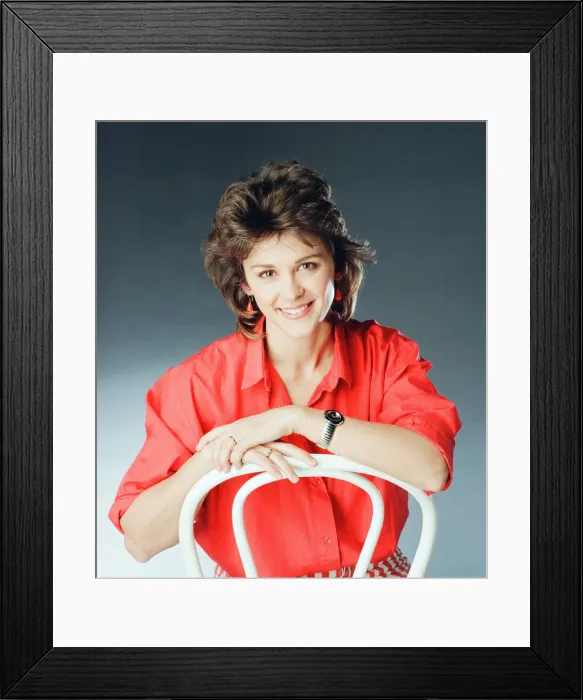 Framed Print : Kathy Tayler, Television Presenter, Good Morning Britain, Studio Pix, London Framed Print : Kathy Tayler, Television Presenter, Good Morning Britain, Studio Pix, London