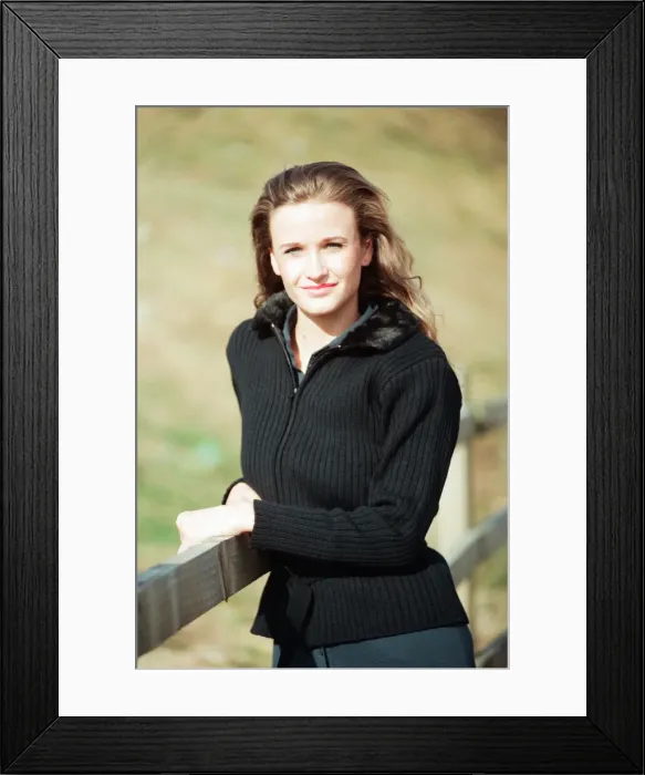 Framed Print : Claire Thomas, Model, 3rd October 1997 Framed Print : Claire Thomas, Model, 3rd October 1997