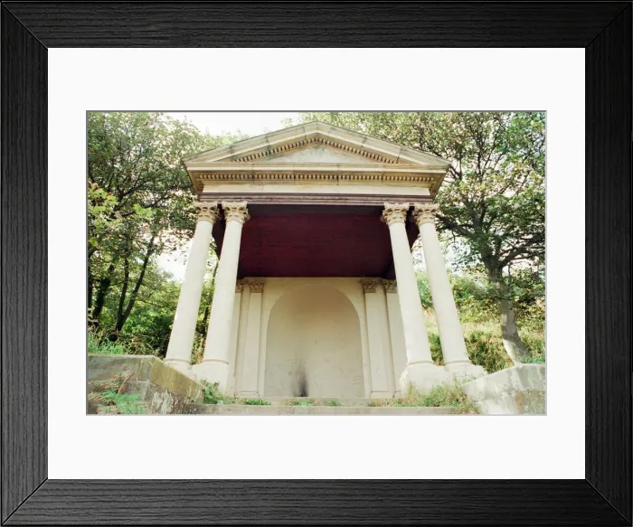 Framed Print : Albert Temple, Valley Gardens, Saltburn, 3rd October 1997 Framed Print : Albert Temple, Valley Gardens, Saltburn, 3rd October 1997