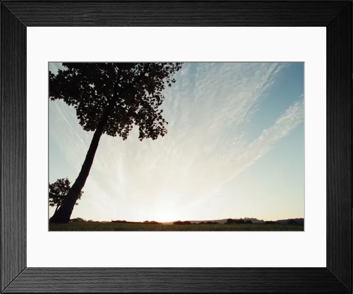 Framed Print : Sunrise, Ormesby, North Yorkshire, 8th October 1997