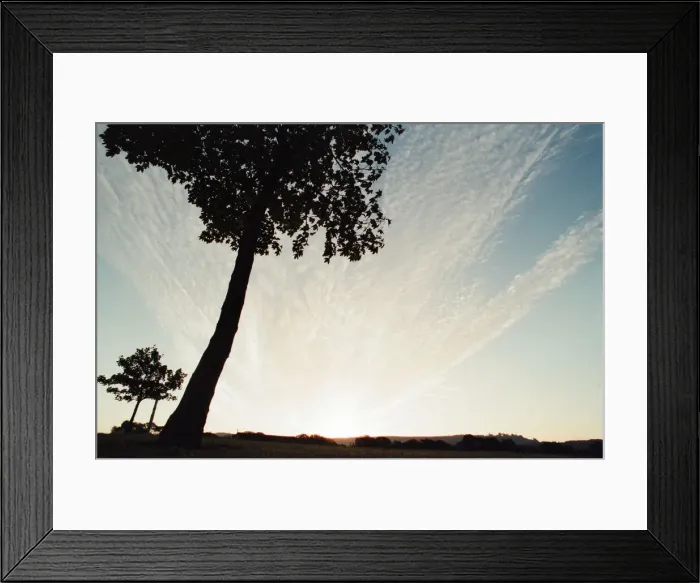 Framed Print : Sunrise, Ormesby, North Yorkshire, 8th October 1997 Framed Print : Sunrise, Ormesby, North Yorkshire, 8th October 1997