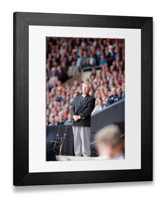 Framed Print : Cor World Choir concert at Cardiff Arms Park, 29th May 1993