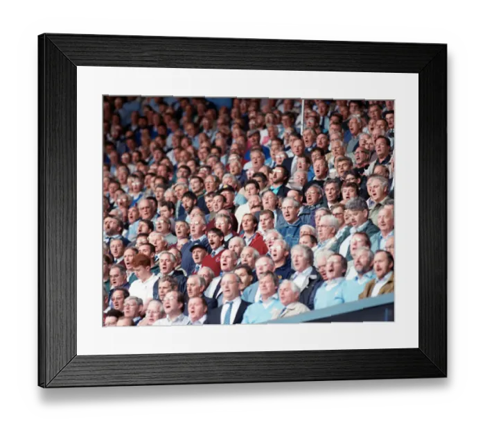Framed Print : Cor World Choir concert at Cardiff Arms Park, 29th May 1993
