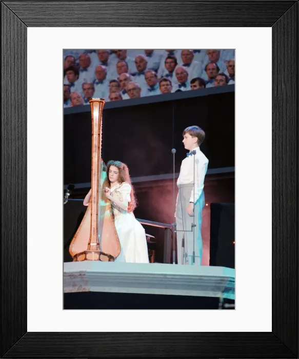 Framed Print : Cor World Choir concert at Cardiff Arms Park, 29th May 1993 Framed Print : Cor World Choir concert at Cardiff Arms Park, 29th May 1993