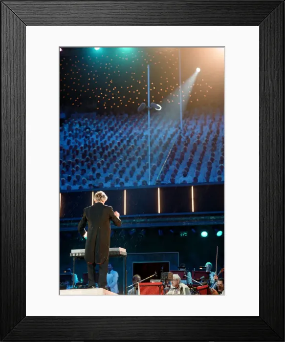Framed Print : Cor World Choir concert at Cardiff Arms Park, 29th May 1993