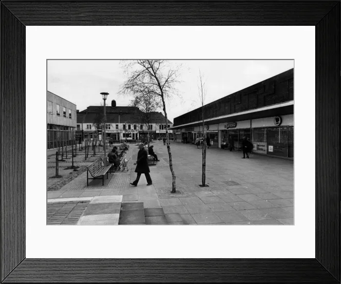 Framed Print : The Forum Shopping Centre, Segedunum Way, Wallsend, Tyne and Wear, 30th April 1988 Framed Print : The Forum Shopping Centre, Segedunum Way, Wallsend, Tyne and Wear, 30th April 1988