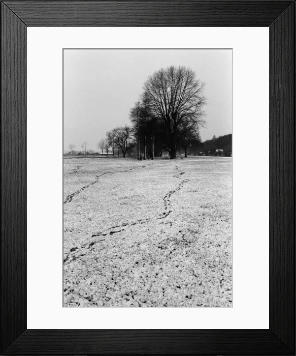 Framed Print : Snow scenes in Berkshire. December 1979 Framed Print : Snow scenes in Berkshire. December 1979