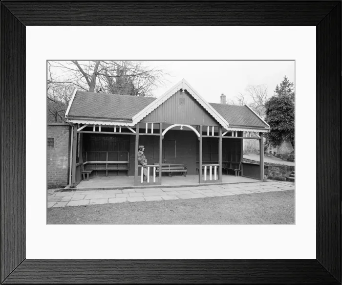 Framed Print : Valley Gardens, Saltburn, 16th March 1979 Framed Print : Valley Gardens, Saltburn, 16th March 1979