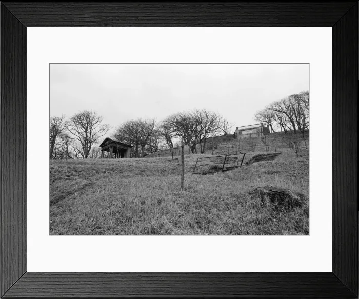 Framed Print : Valley Gardens, Saltburn, 16th March 1979 Framed Print : Valley Gardens, Saltburn, 16th March 1979