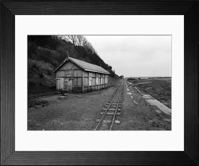 Framed Print : Valley Gardens, Saltburn, 16th March 1979 Framed Print : Valley Gardens, Saltburn, 16th March 1979