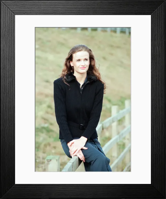 Framed Print : Claire Thomas, Model, 3rd October 1997 Framed Print : Claire Thomas, Model, 3rd October 1997