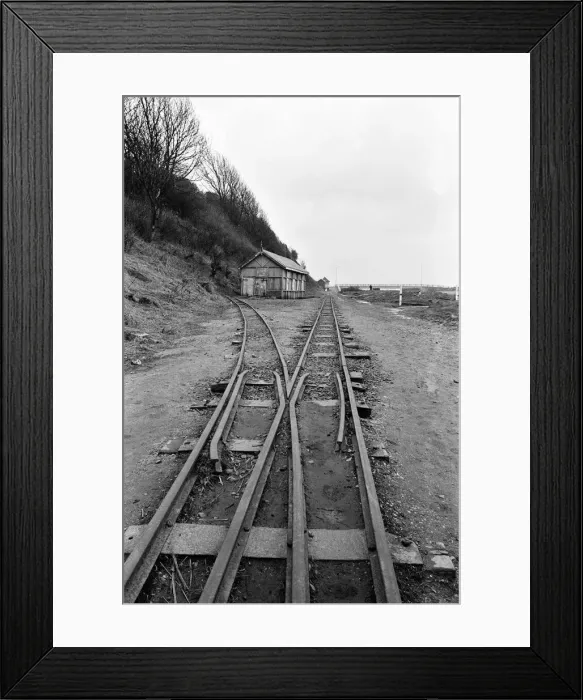 Framed Print : Valley Gardens, Saltburn, 16th March 1979 Framed Print : Valley Gardens, Saltburn, 16th March 1979