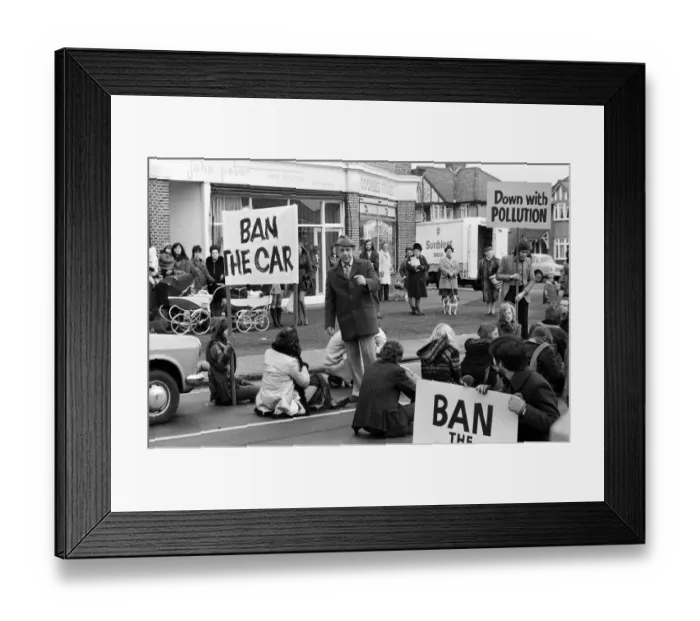 Framed Print : Filming of the episode A Rolls By Any other Name Framed Print : Filming of the episode A Rolls By Any other Name
