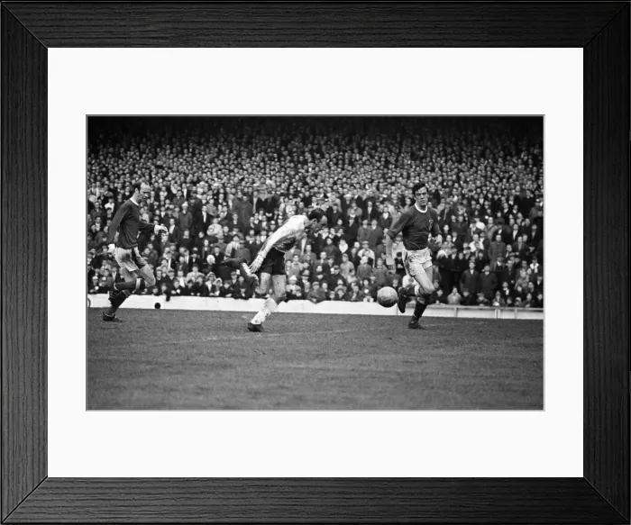 Framed Print : International football match at Ninian Park, Cardiff. Wales 0 v England 0 Framed Print : International football match at Ninian Park, Cardiff. Wales 0 v England 0