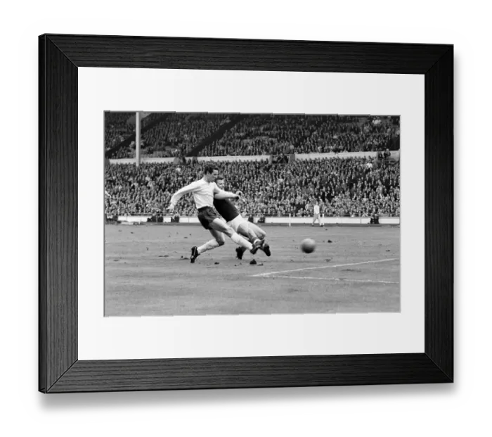 Framed Print : International Friendly football match at Wembley Stadium. England 1 v Hungary 0