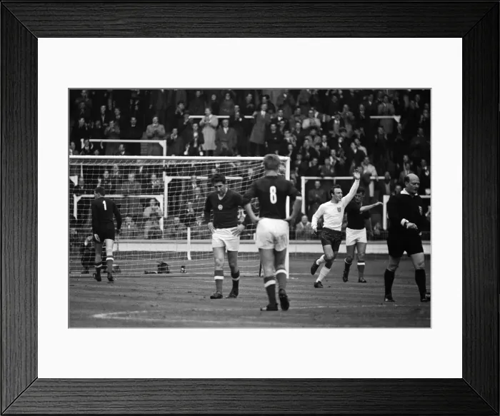 Framed Print : International Friendly football match at Wembley Stadium. England 1 v Hungary 0 Framed Print : International Friendly football match at Wembley Stadium. England 1 v Hungary 0