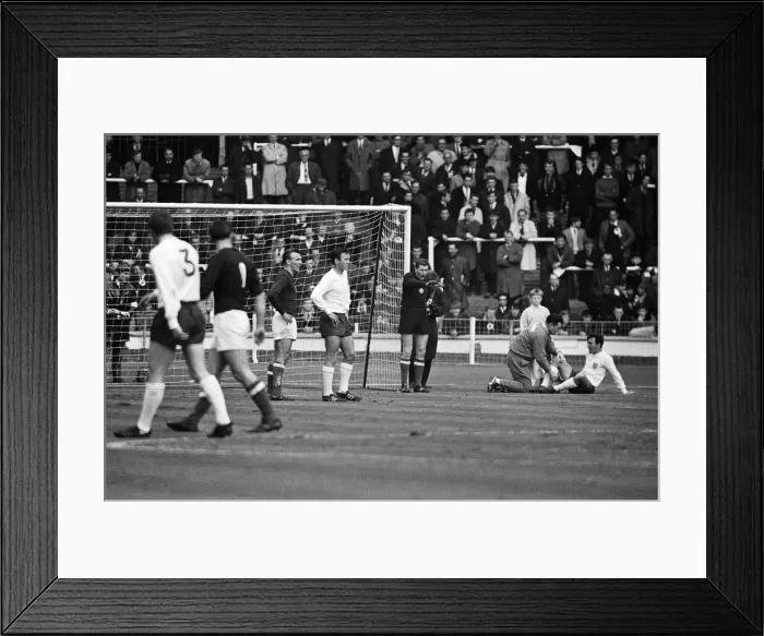 Framed Print : International Friendly football match at Wembley Stadium. England 1 v Hungary 0 Framed Print : International Friendly football match at Wembley Stadium. England 1 v Hungary 0