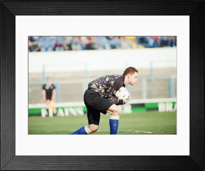 Framed Print : Cardiff 1-4 Fulham, League Division 3 match at Cardiff City Stadium