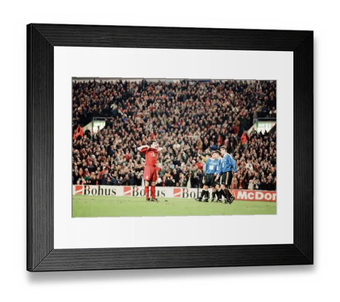 Framed Print : Liverpool v SK Brann Bergen, European Cup Winners Cup Quarterfinal 2nd leg match
