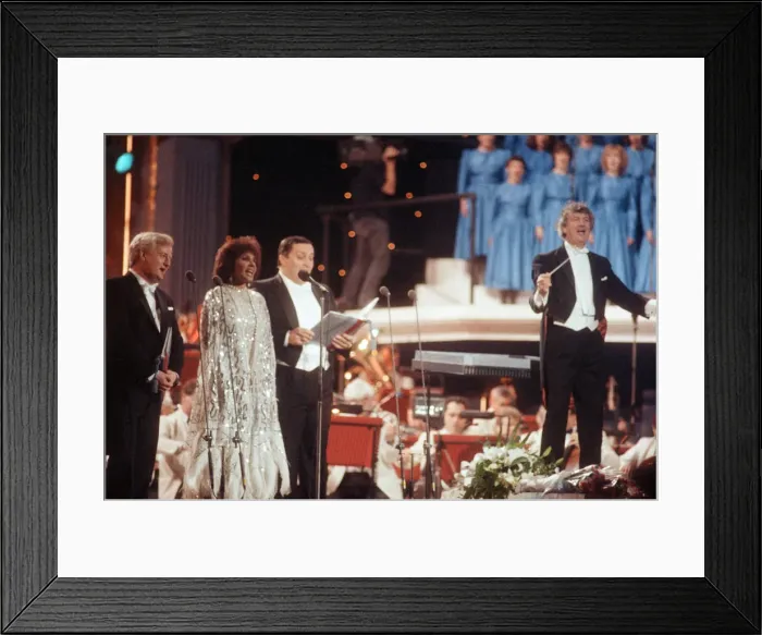 Framed Print : Cor World Choir concert at Cardiff Arms Park, 29th May 1993 Framed Print : Cor World Choir concert at Cardiff Arms Park, 29th May 1993