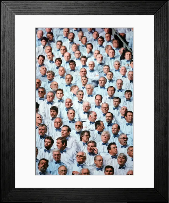 Framed Print : Cor World Choir concert at Cardiff Arms Park, 29th May 1993 Framed Print : Cor World Choir concert at Cardiff Arms Park, 29th May 1993