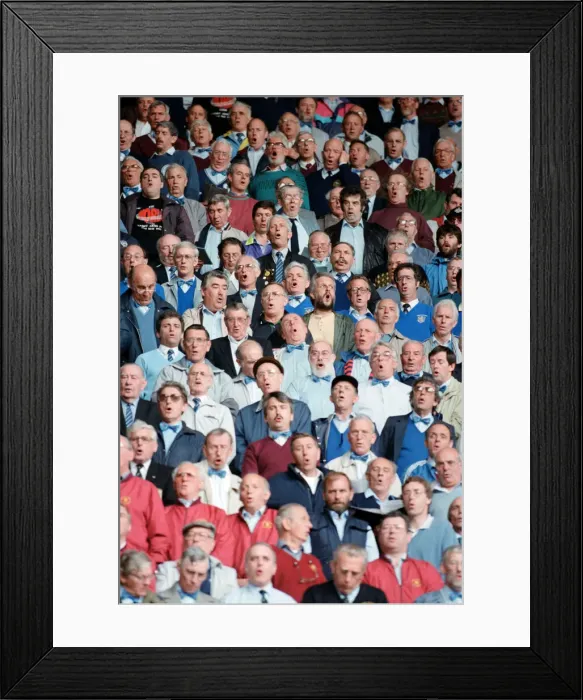 Framed Print : Cor World Choir concert at Cardiff Arms Park, 29th May 1993 Framed Print : Cor World Choir concert at Cardiff Arms Park, 29th May 1993