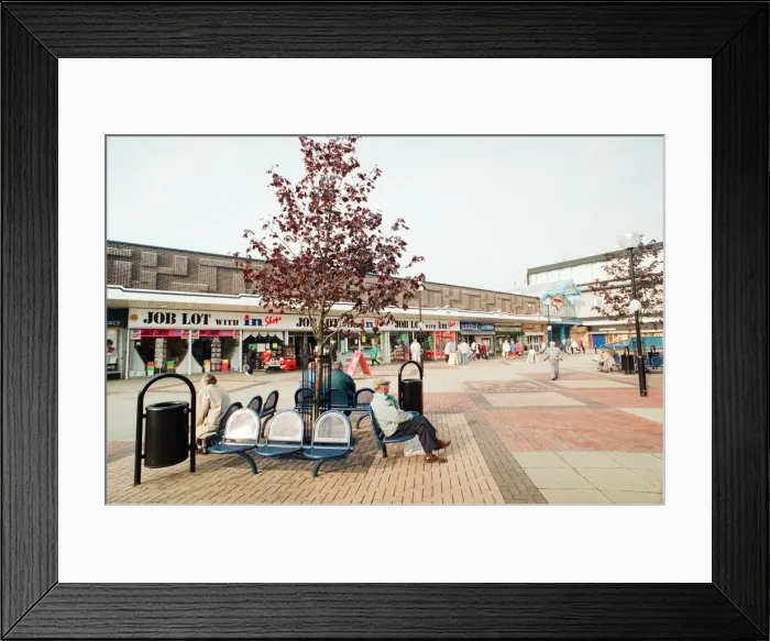 Framed Print : The Forum Shopping Centre, Segedunum Way, Wallsend, Tyne and Wear, 14th October 1996 Framed Print : The Forum Shopping Centre, Segedunum Way, Wallsend, Tyne and Wear, 14th October 1996