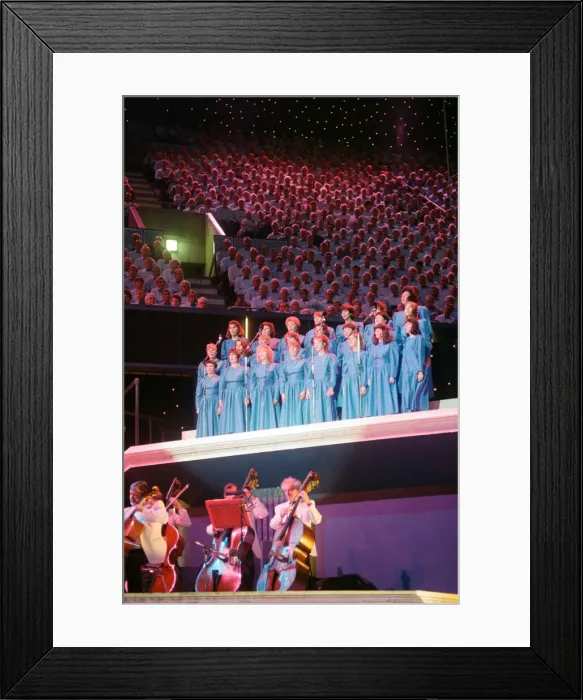 Framed Print : Cor World Choir concert at Cardiff Arms Park, 29th May 1993 Framed Print : Cor World Choir concert at Cardiff Arms Park, 29th May 1993