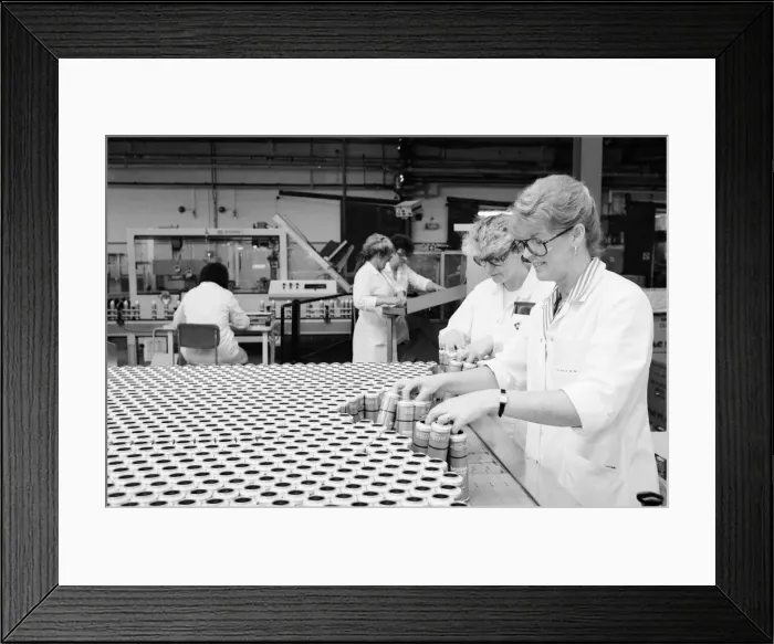Framed Print : Shultons, Cosmetics factory, Seaton Delaval, Northumberland, North East, England Framed Print : Shultons, Cosmetics factory, Seaton Delaval, Northumberland, North East, England