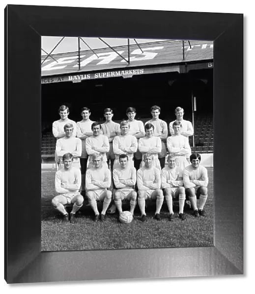 Reading FC Football Team, Pre Season Photo-call, August 1968. Left To Right. TOP
