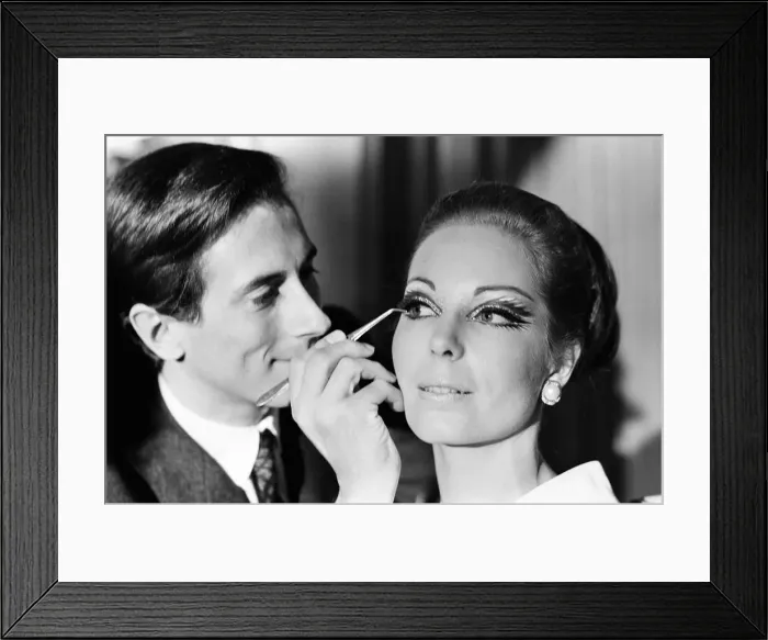 Framed Print : Pablo Manzoni, Eye Makeup Designer, described by Elizabeth Arden as The Picasso of Eye Framed Print : Pablo Manzoni, Eye Makeup Designer, described by Elizabeth Arden as The Picasso of Eye