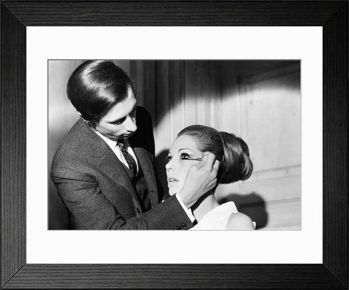 Framed Print : Pablo Manzoni, Eye Makeup Designer, described by Elizabeth Arden as The Picasso of Eye Framed Print : Pablo Manzoni, Eye Makeup Designer, described by Elizabeth Arden as The Picasso of Eye