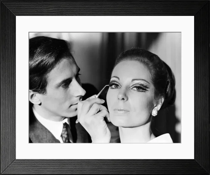 Framed Print : Pablo Manzoni, Eye Makeup Designer, described by Elizabeth Arden as The Picasso of Eye Framed Print : Pablo Manzoni, Eye Makeup Designer, described by Elizabeth Arden as The Picasso of Eye