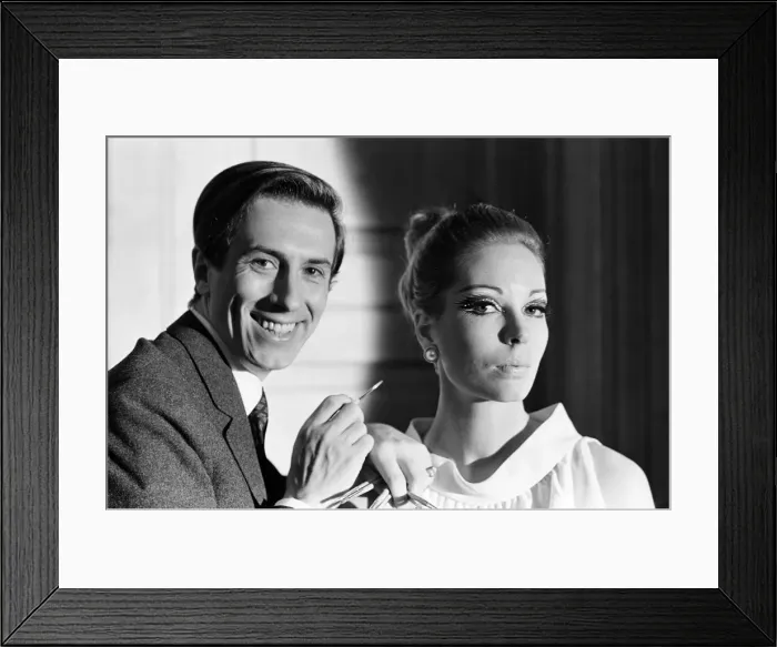 Framed Print : Pablo Manzoni, Eye Makeup Designer, described by Elizabeth Arden as The Picasso of Eye Framed Print : Pablo Manzoni, Eye Makeup Designer, described by Elizabeth Arden as The Picasso of Eye