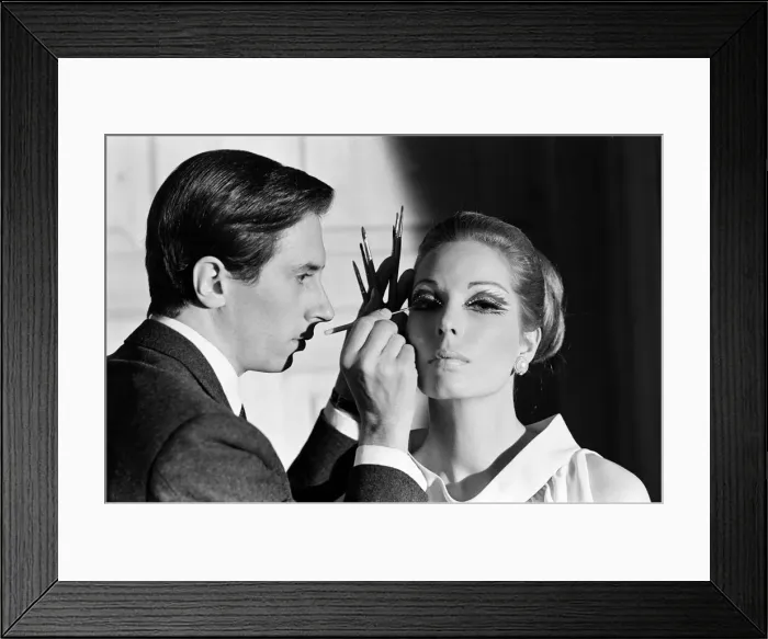 Framed Print : Pablo Manzoni, Eye Makeup Designer, described by Elizabeth Arden as The Picasso of Eye Framed Print : Pablo Manzoni, Eye Makeup Designer, described by Elizabeth Arden as The Picasso of Eye