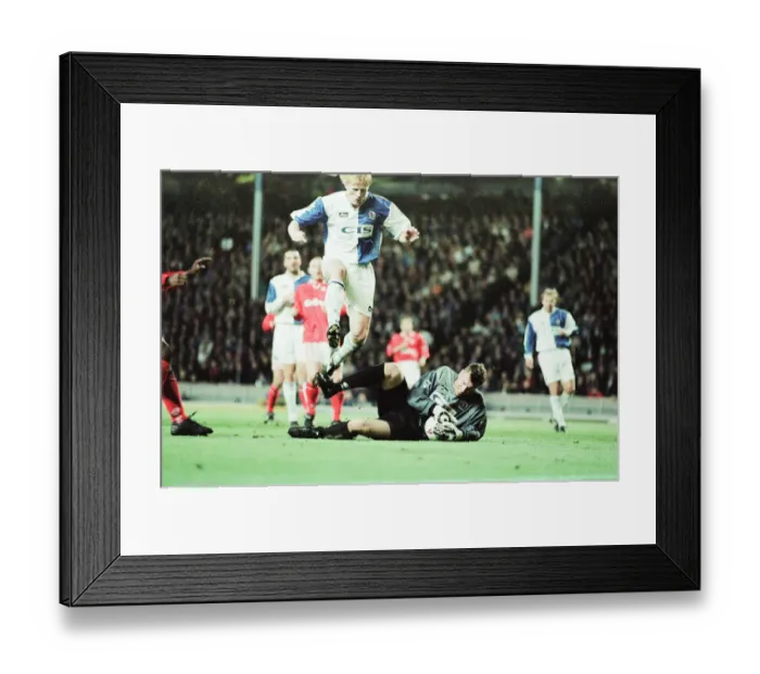 Framed Print : Blackburn Rovers 0-0 Middlesbrough, Premier league match at Ewood Park