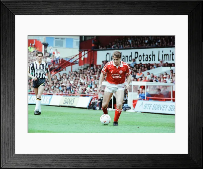 Framed Print : Middlesbrough 1-1 Notts County, League Division Two Play Off 1st Leg match at Ayresome Framed Print : Middlesbrough 1-1 Notts County, League Division Two Play Off 1st Leg match at Ayresome