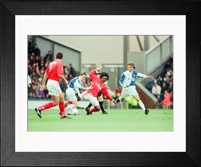 Framed Print : Blackburn Rovers 0-0 Middlesbrough, Premier league match at Ewood Park Framed Print : Blackburn Rovers 0-0 Middlesbrough, Premier league match at Ewood Park