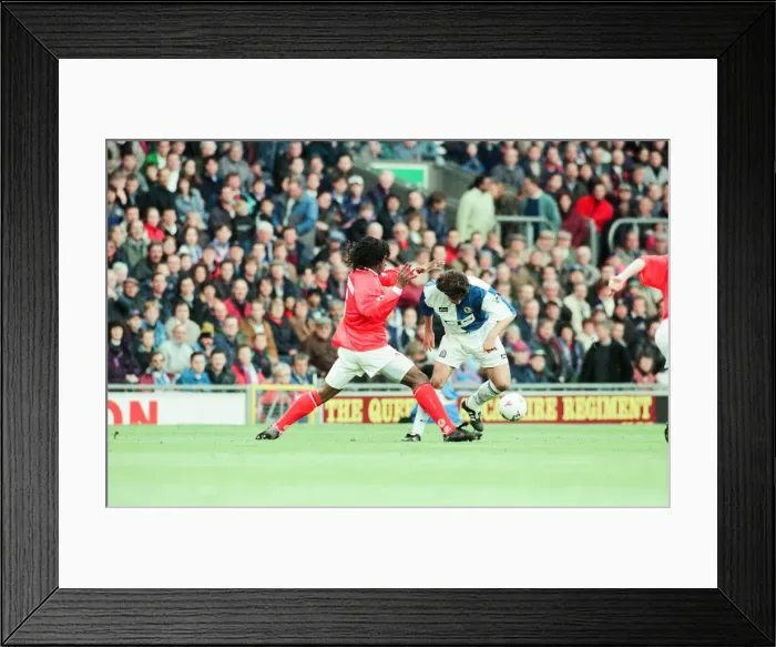 Framed Print : Blackburn Rovers 0-0 Middlesbrough, Premier league match at Ewood Park Framed Print : Blackburn Rovers 0-0 Middlesbrough, Premier league match at Ewood Park