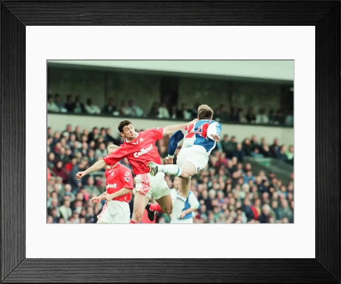 Framed Print : Blackburn Rovers 0-0 Middlesbrough, Premier league match at Ewood Park