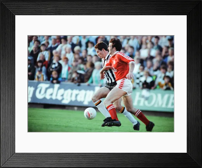 Framed Print : Notts County 1-0 Middlesbrough, League Division Two Play Off 2nd Leg match at Meadow Lane Framed Print : Notts County 1-0 Middlesbrough, League Division Two Play Off 2nd Leg match at Meadow Lane