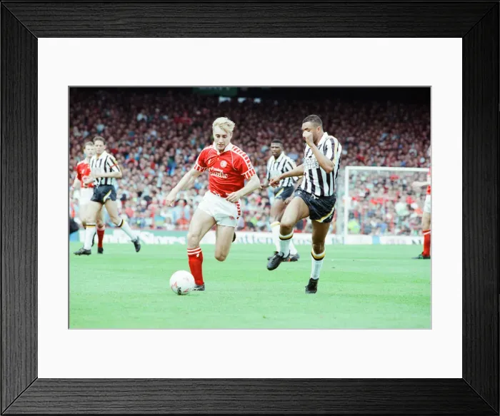 Framed Print : Middlesbrough 1-1 Notts County, League Division Two Play Off 1st Leg match at Ayresome Framed Print : Middlesbrough 1-1 Notts County, League Division Two Play Off 1st Leg match at Ayresome