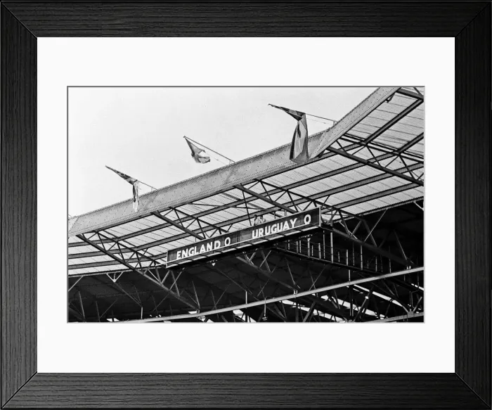 Framed Print : World Cup Group 1 match at Wembley Stadium. England 0 v Uruguay 0 Framed Print : World Cup Group 1 match at Wembley Stadium. England 0 v Uruguay 0