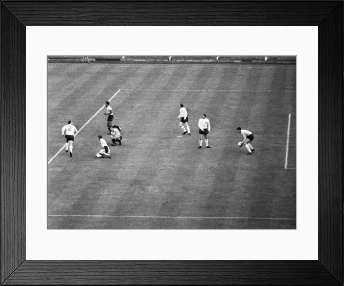 Framed Print : 1966 World Cup Group 1 match at Wembley Stadium. England 0 v Uruguay 0 Framed Print : 1966 World Cup Group 1 match at Wembley Stadium. England 0 v Uruguay 0