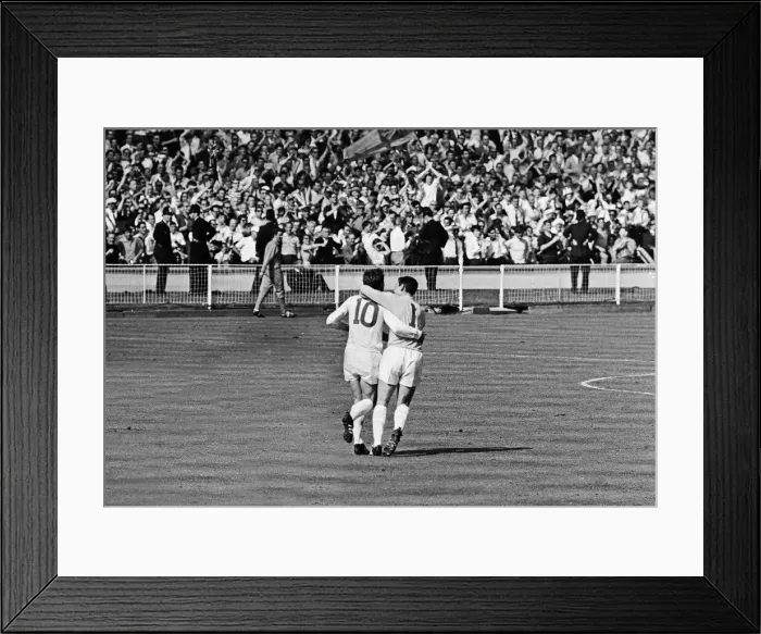 Framed Print : World Cup Quarter Final match at Wembley Stadium. England 1 v Argentina 0